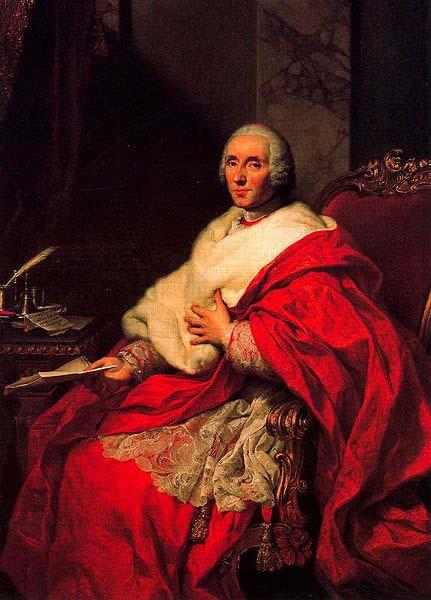 Anton Raphael Mengs Portrait du cardinal Archinto oil painting image